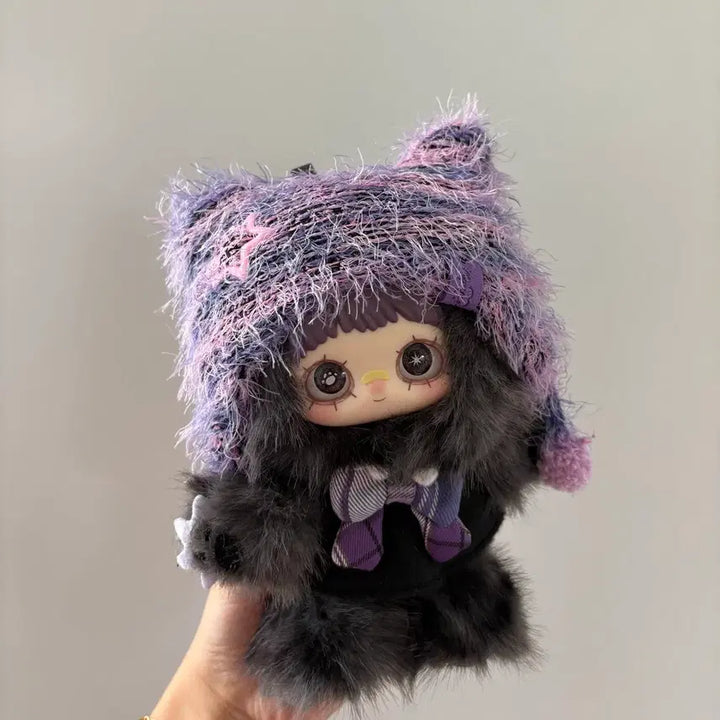 [BUNJANG] MeiMei Kitten Academy Tabby Kitten Plush Keychain (Lightly Opened) / 메이메이 키튼 아카데미 태비 키튼 단순개봉 인형 키링