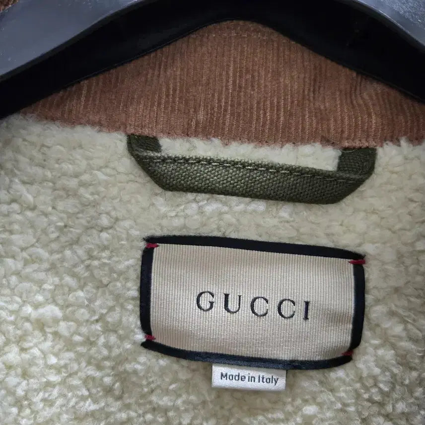 [BUNJANG] Gucci Khaki Canvas Jacket / 구찌 캔버스 자켓 카키