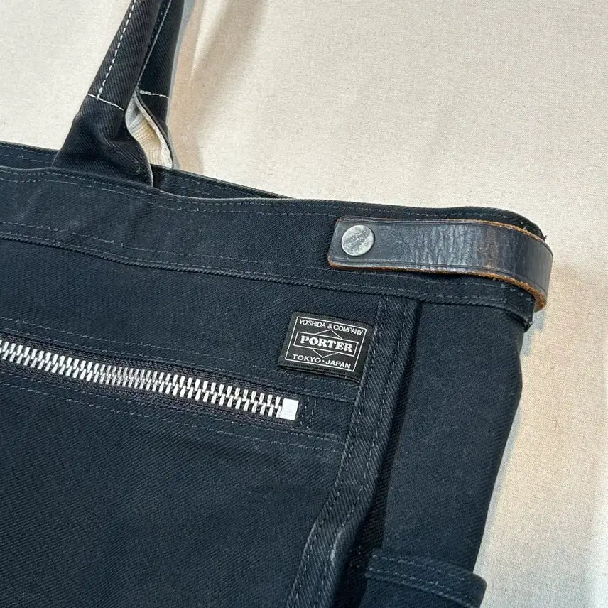 [BUNJANG] Yoshida Porter Porter Girl Tote Bag Shoulder Bag Navy / 요시다 포터 포터걸 토트백 숄더백 가방 네이비 Z12