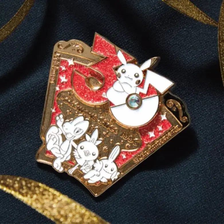 [BUNJANG] Pokemon 30th Anniversary Badge Korean Limited Edition (Sealed) / 5월 포켓몬스터 30주년 뱃지/ 한국 한정판 (미개봉)