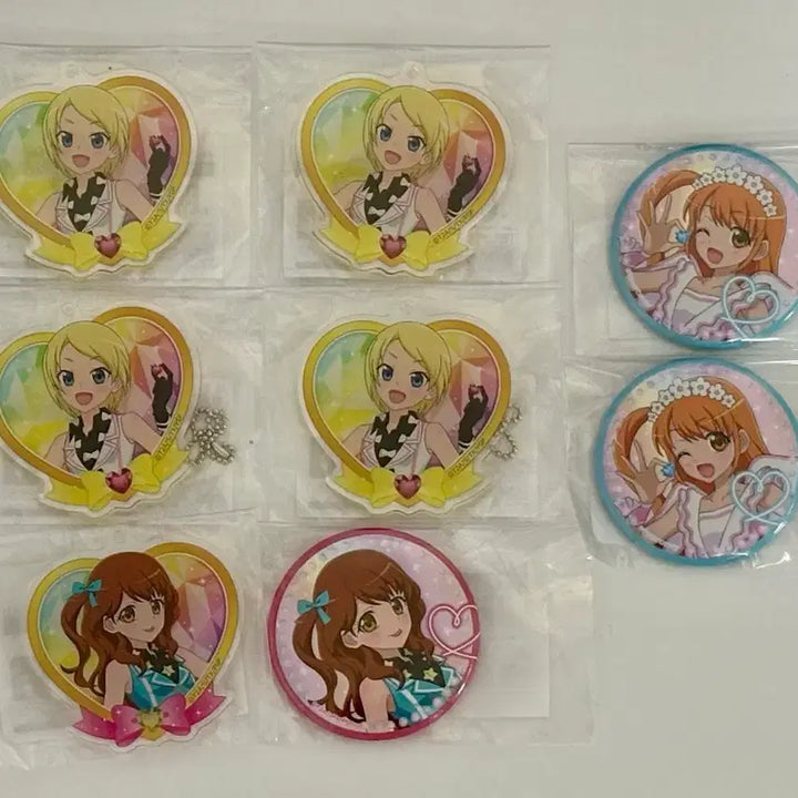 [BUNJANG] Pri-Para Aurora Dream Marukuji Akari Badge, Keyring Rima Serenade / 프리티리듬 오로라드림 마루쿠지 하위상 뱃지, 키링리듬 카논 세레나데