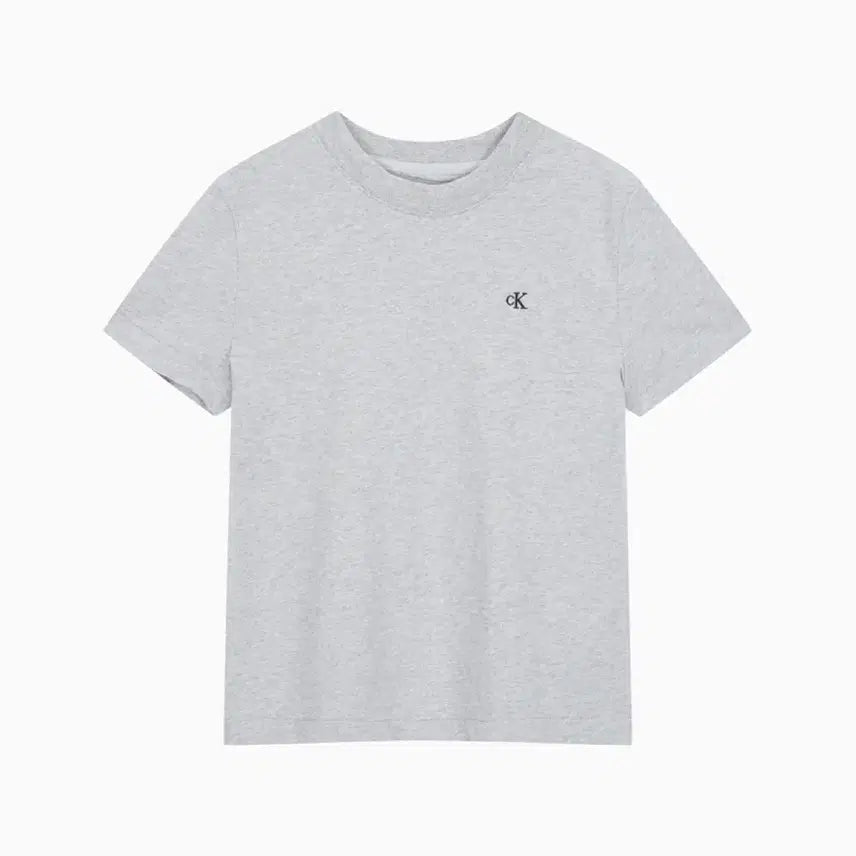 [BUNJANG] Calvin Klein Grey Logo T-Shirt XS / 캘빈클라인 그레이 로고 반팔티 XS