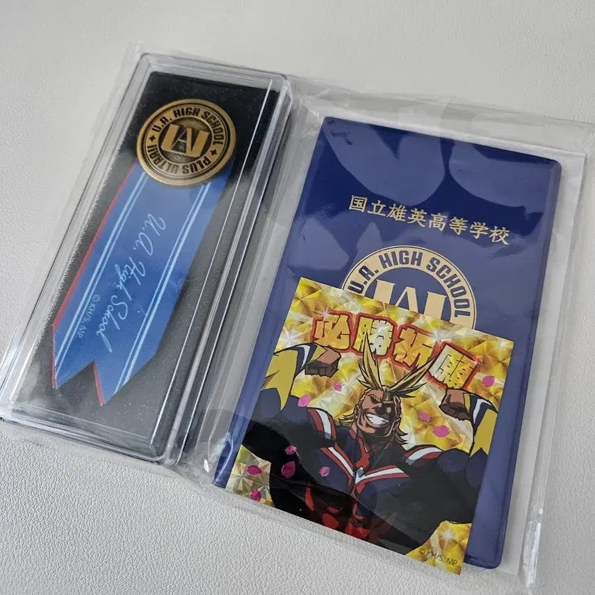 [BUNJANG] My Hero Academia UA Open School Limited Edition Notebook + Medal Keyring / [미개봉] 히로아카 나히아 오픈스쿨 한정 ua유에이 수첩 + 메달 키링