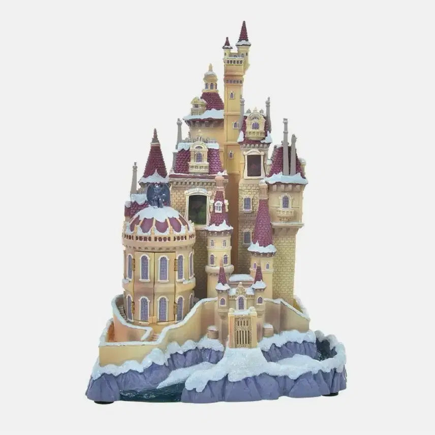 [BUNJANG] Disney Store Beauty and the Beast Castle Figure / 디즈니 스토어 미녀와 야수 캐슬 피규어