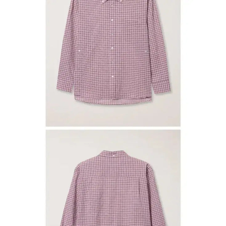 [BUNJANG] DUNST Oversized Checked Shirt Pink Check / DUNST 던스트 체크 셔츠