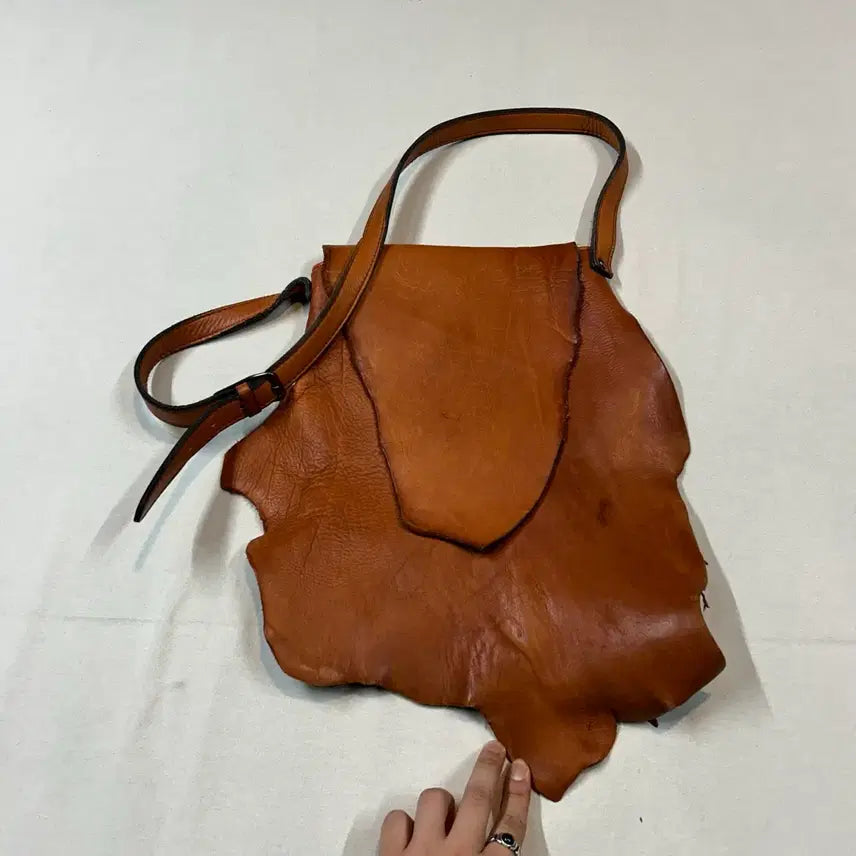 [BUNJANG] Yoshida Porter Baron Leather Crossbody Shoulder Bag / 요시다 포터 바론 가죽 크로스백 숄더백 Z14