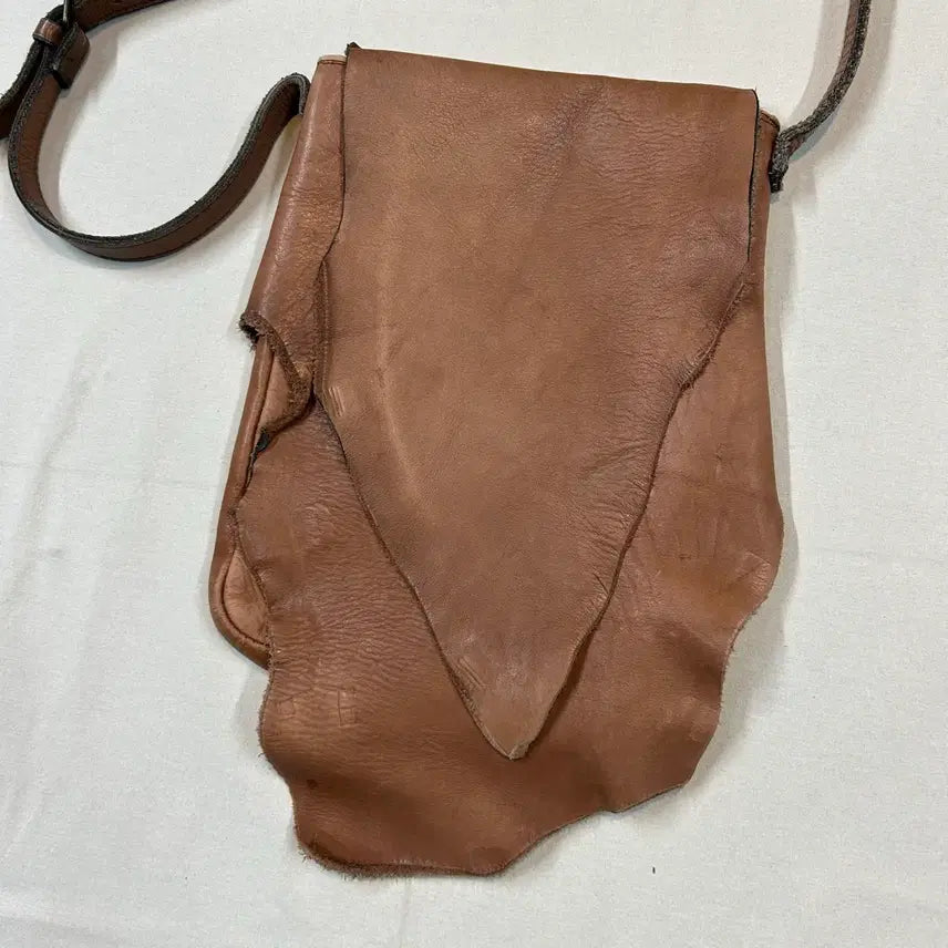 [BUNJANG] Yoshida Porter Baron Leather Crossbody Shoulder Bag / 요시다 포터 바론 가죽 크로스백 숄더백 Z15