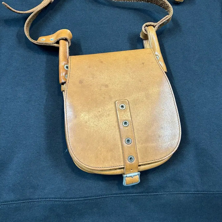[BUNJANG] Yoshida Porter Baron Leather Crossbody Shoulder Bag / 요시다 포터 바론 가죽 크로스백 숄더백 Z16