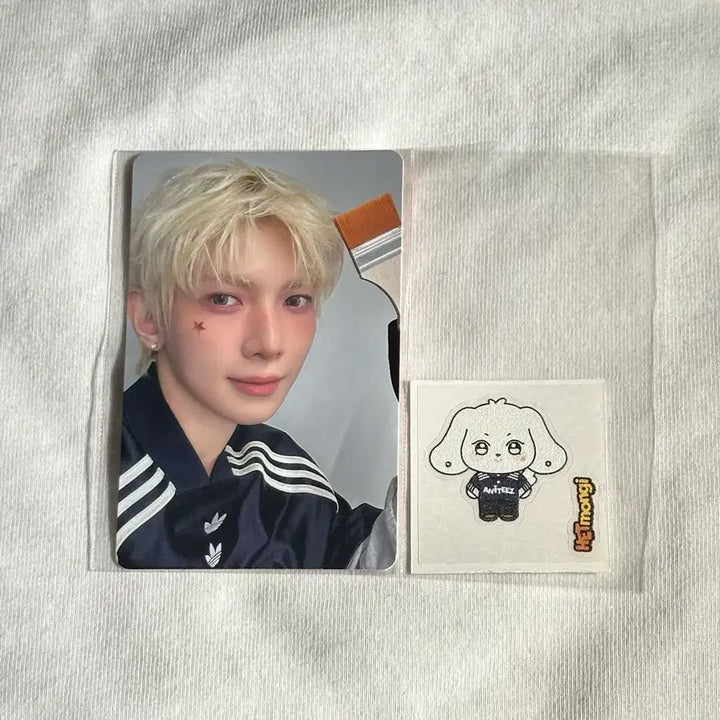 [BUNJANG] ATEEZ Aniteez in Color Popup Yeosang Hedmongi Photocard &amp; Sticker Bundle Set / 에이티즈 애니티즈 인 컬러 팝업 5만원 포카, 띠부씰 (여상/헷몽이)
