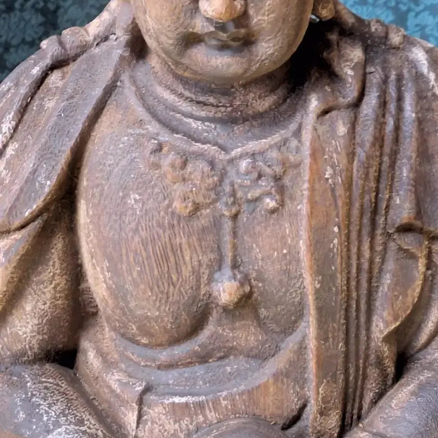 [BUNJANG] Wooden Buddha Statue / 연대감좋은  목불 부처님