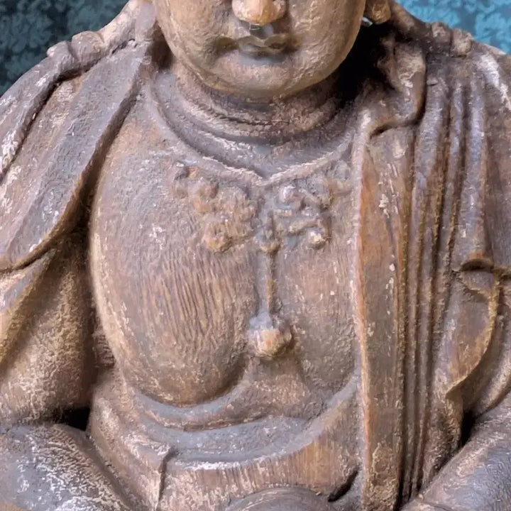 [BUNJANG] Wooden Buddha Statue / 연대감좋은  목불 부처님