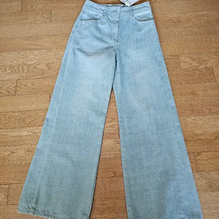 [BUNJANG] Time Washed Wide Denim Pants / (새상품) 타임 워시드 와이드 데님팬츠