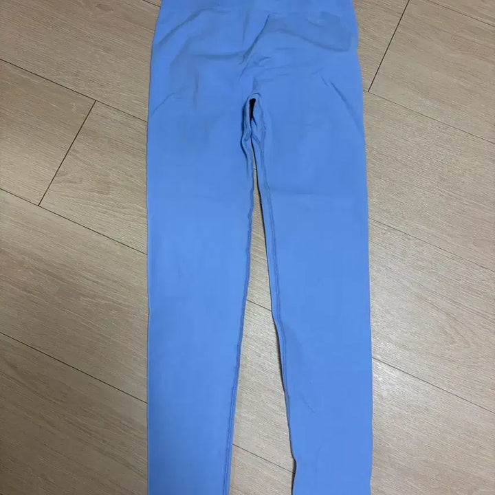 [BUNJANG] High-Waisted Hip-Up Leggings - Blue - Medium / (새상품 블루) 힙업 레깅스