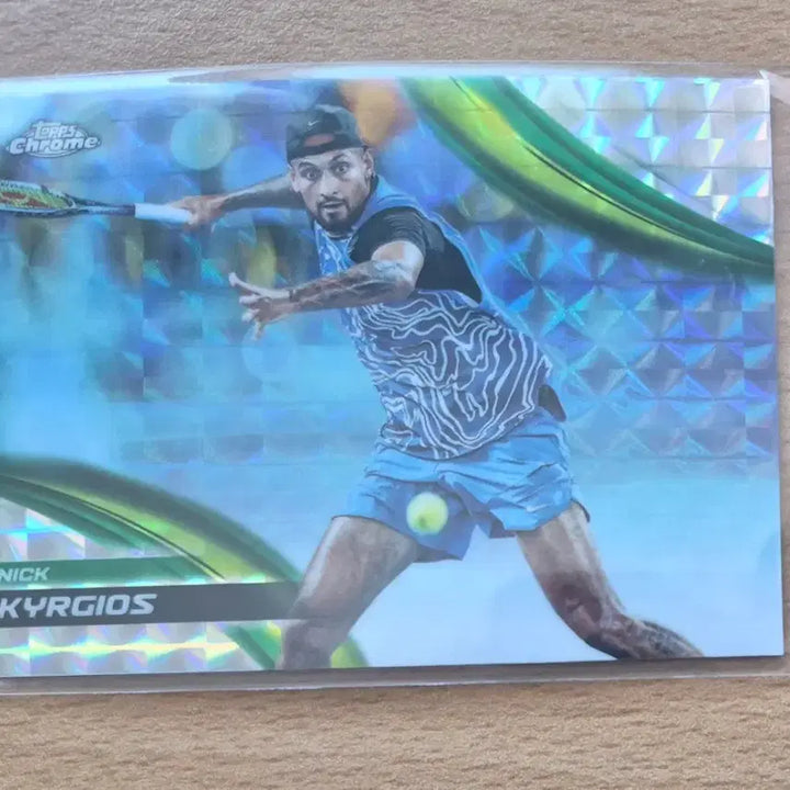[BUNJANG] 2025 Topps Chrome Tennis Nick Kyrgios Geometric Refractor Card / 2025 탑스크롬 테니스 닉 키리오스 지오메트릭 리프렉터카드 판매