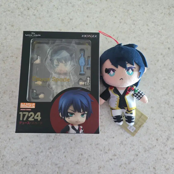 [BUNJANG] Twisted-Wonderland Deuce Nendoroid &amp; Dorm Uniform Mascot Plush Bundle / 트위스테 듀스 넨도로이드 넨도 + 기숙사복 마스코트 누이 일괄