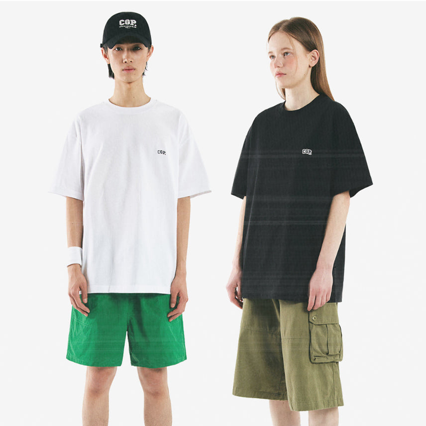 [BUNJANG] Code Graphy Cool Cotton Logo T-shirt 2-Pack (XL) / [거의 새상품] 코드그라피 쿨코튼 로고 반팔 티셔츠 2pack