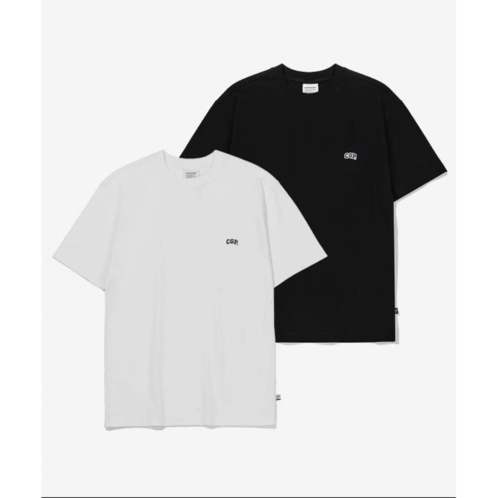 [BUNJANG] Code Graphy Cool Cotton Logo T-shirt 2-Pack (XL) / [거의 새상품] 코드그라피 쿨코튼 로고 반팔 티셔츠 2pack
