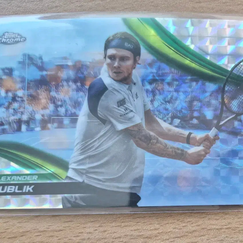 [BUNJANG] 2025 Topps Chrome Tennis Alexander Buchblick Geometric Refractor Card / 2025 탑스크롬 테니스 알렉산더 부블릭 지오메트릭 리프렉터카드 판매