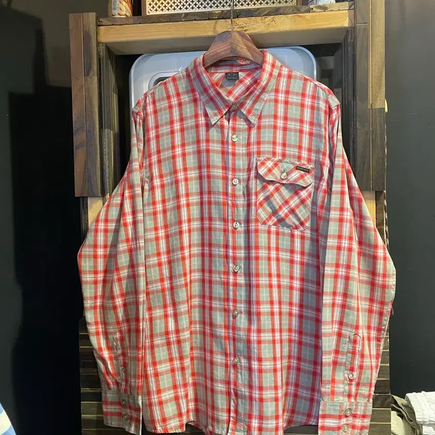 [BUNJANG] Oakley Check Shirt / 오클리 체크셔츠