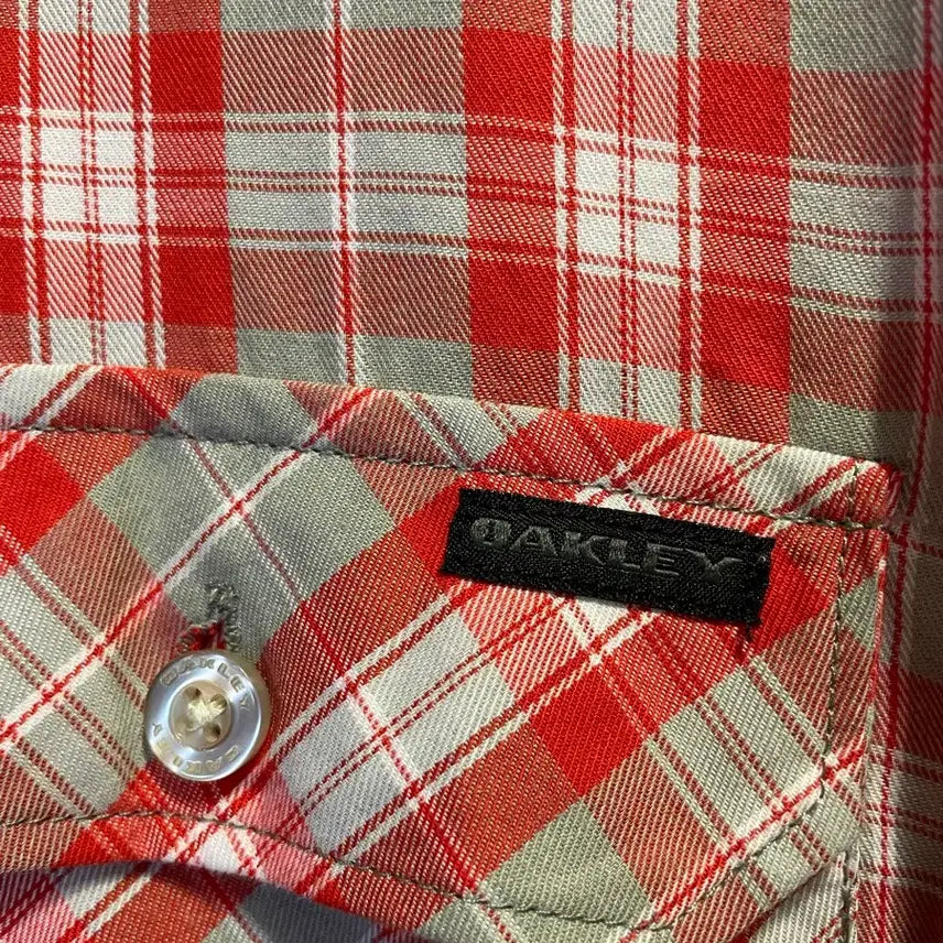[BUNJANG] Oakley Check Shirt / 오클리 체크셔츠