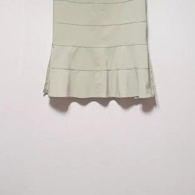[BUNJANG] Misha Tiered Mermaid Skirt Beige / 미샤. 티어드 머메이드 스커트 55