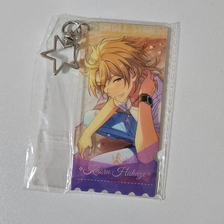 [BUNJANG] Ensemble Stars Kaoru Stamp Acrylic Keyring / 앙스타 카오루 스탬프 아크릴 키링