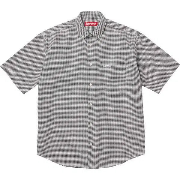 [BUNJANG] Supreme 24SS Gingham Loose Fit Short Sleeve Oxford Shirt / [M] 슈프림 루즈핏 숏 슬리브 옥스포드 셔츠 깅엄 24SS