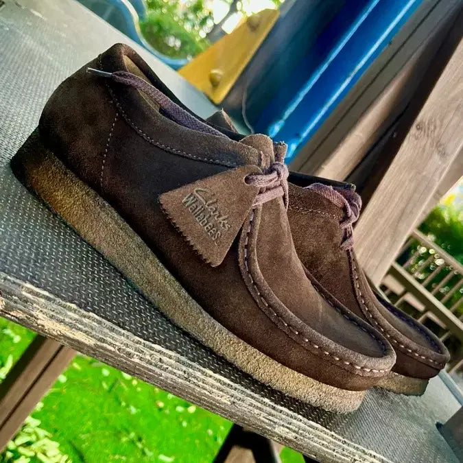 [BUNJANG] Clarks Wallabee Brown Suede Shoes UK 6.5 / 260mm / 클락스 왈라비 브라운 스웨이드 uk 6.5 260mm