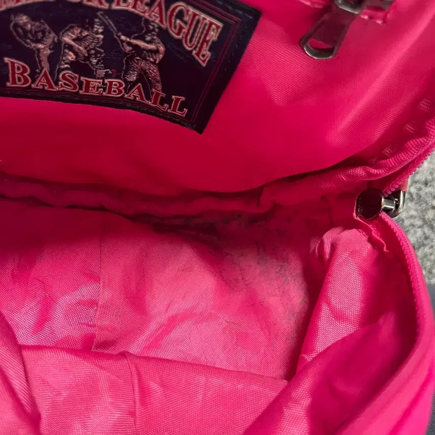 [BUNJANG] MLB New York Yankees Pink Crossbody Cap Bag / MLB 뉴욕 양키스 진핑크색 볼캡 크로스백