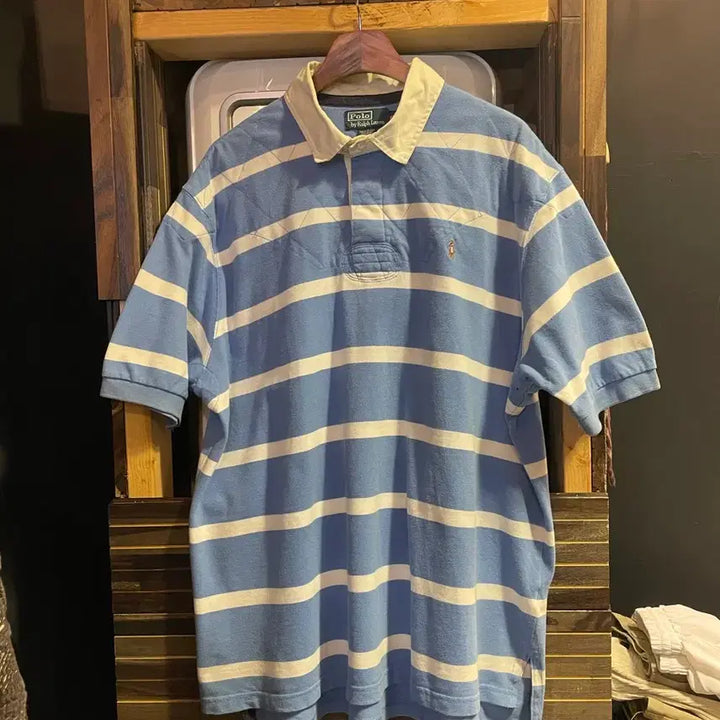 [BUNJANG] Polo Rugby Polo Shirt / 폴로 럭비 카라티