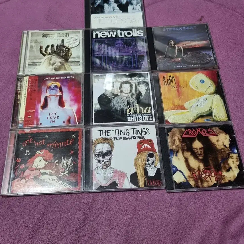 [BUNJANG] Pop Rock CD Bundle (10 Discs) / 팝 락 CD 10장 판매합니다