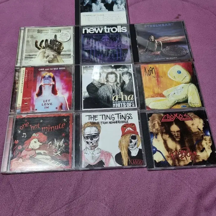 [BUNJANG] Pop Rock CD Bundle (10 Discs) / 팝 락 CD 10장 판매합니다