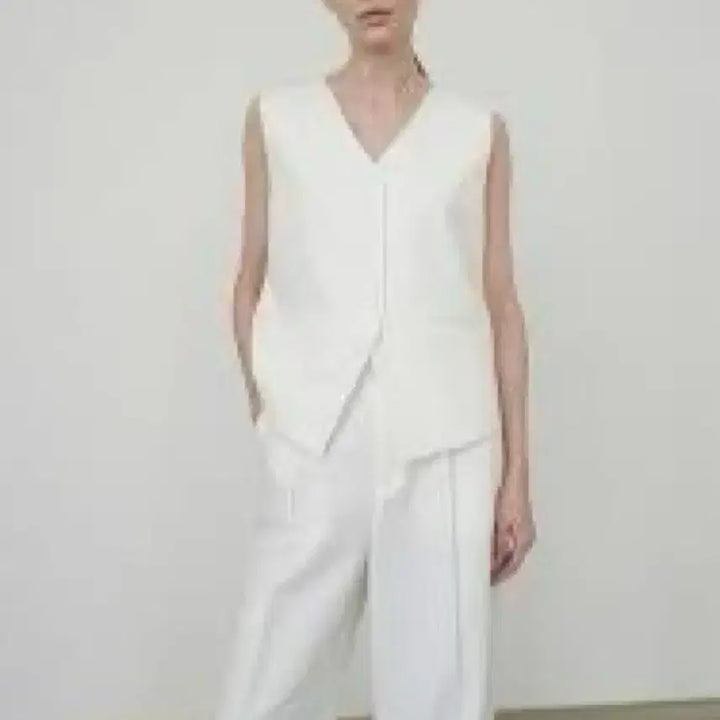 [BUNJANG] COS Wrap Front Linen Vest / [택포] [40] COS 코스 랩 프런트 린넨 베스트