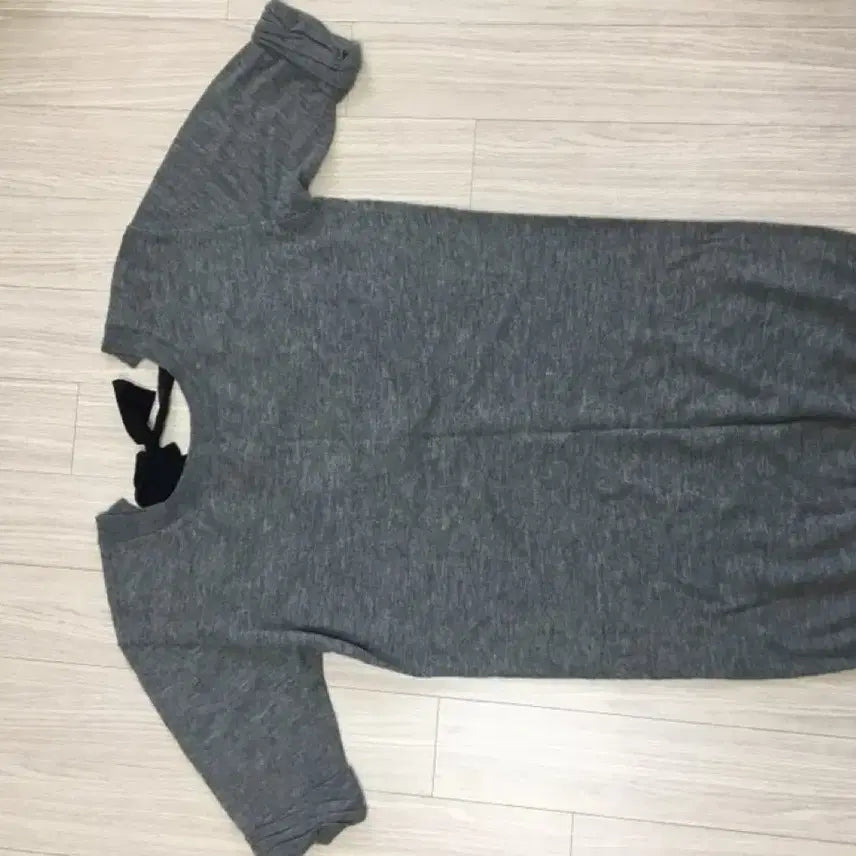 [BUNJANG] 3.1 Phillip Lim Back Tie Cashmere Dress - Gray / 필립림 3.1 Phillip Lim 백 타이 캐시미어 원피스 GRAY