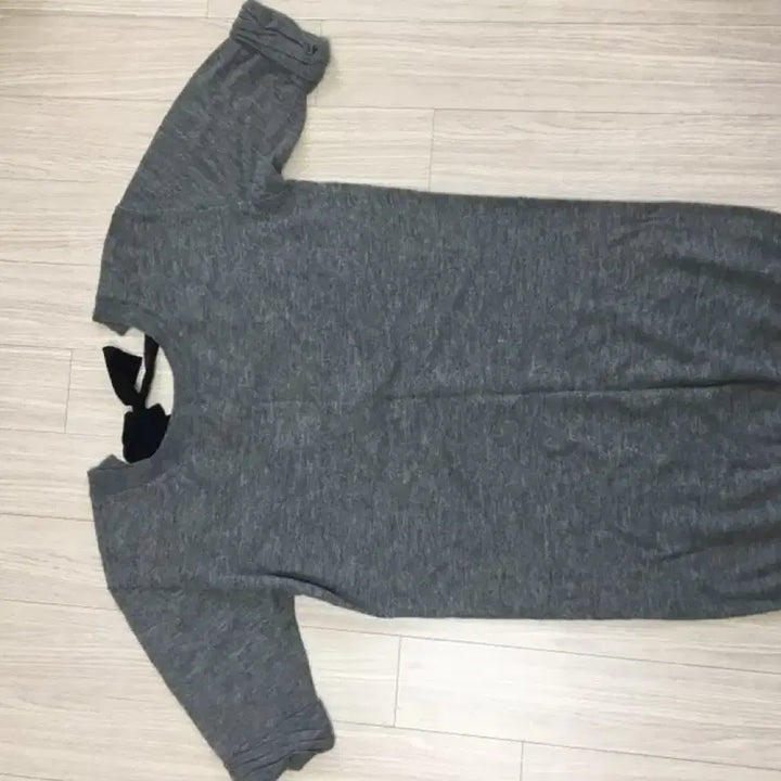 [BUNJANG] 3.1 Phillip Lim Back Tie Cashmere Dress - Gray / 필립림 3.1 Phillip Lim 백 타이 캐시미어 원피스 GRAY