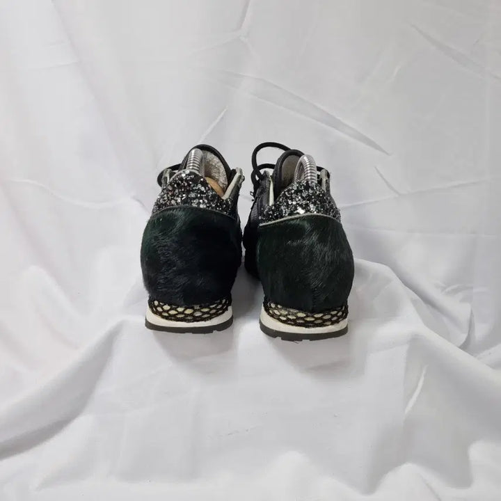 [BUNJANG] Vintage Heseo x Philippe Model Vigna Cheetah Glitter Sneakers / 빈티지하서 36 230 필립모델 VIGNA 송치 글리터 스니커즈