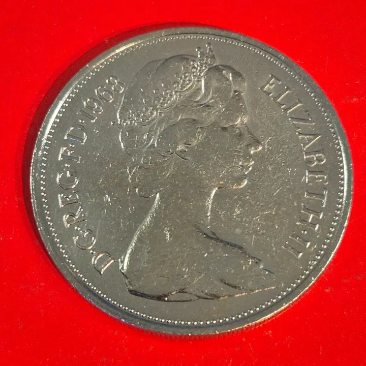 [BUNJANG] 1968 British 10 Pence Coin / 1968 영국 10펜스 동전 M2409