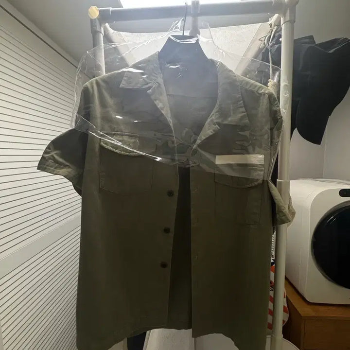 [BUNJANG] Uniform Bridge Short Sleeve Shirt / 유니폼 브릿지 반팔셔츠