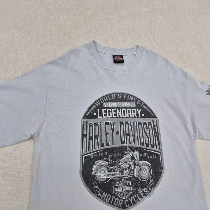 [BUNJANG] Harley-Davidson Short Sleeve T-Shirt / 할리데이비슨 반팔티셔츠 가슴단면 54CM