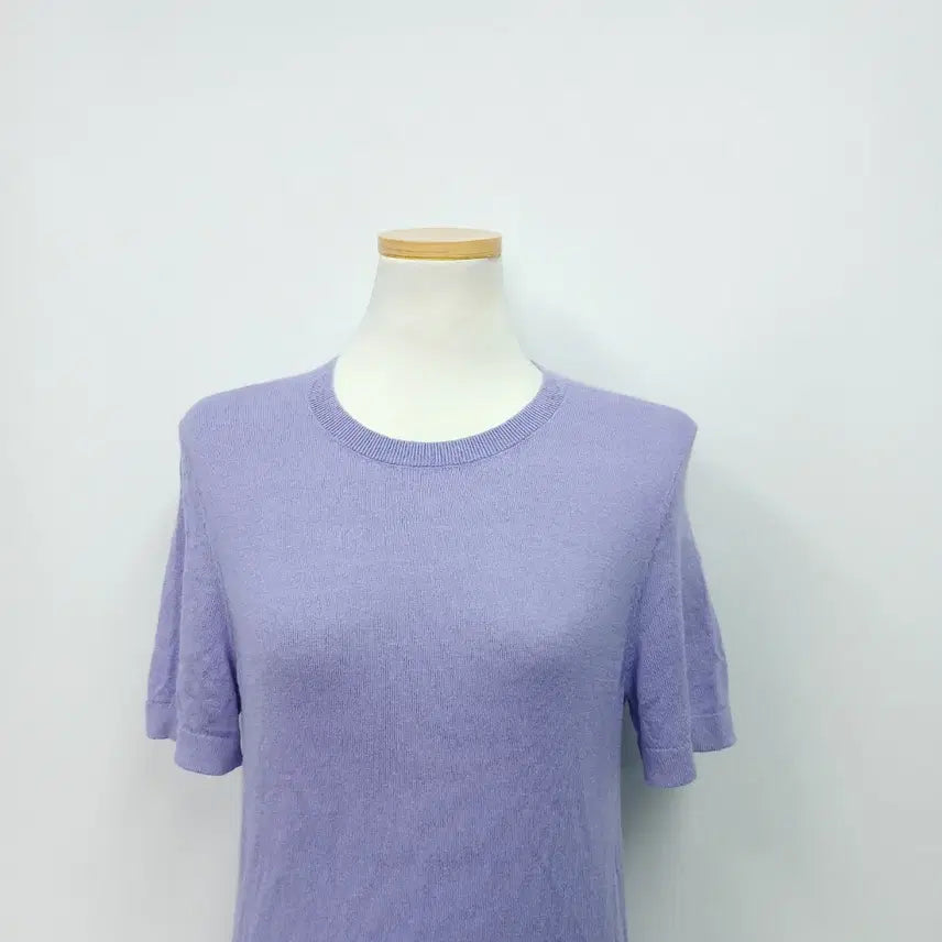 [BUNJANG] Lydia Vine 24SS Cashmere Short Sleeve Knit (Size 55) / 리디아바인 24SS 캐시미어 반팔 니트 55