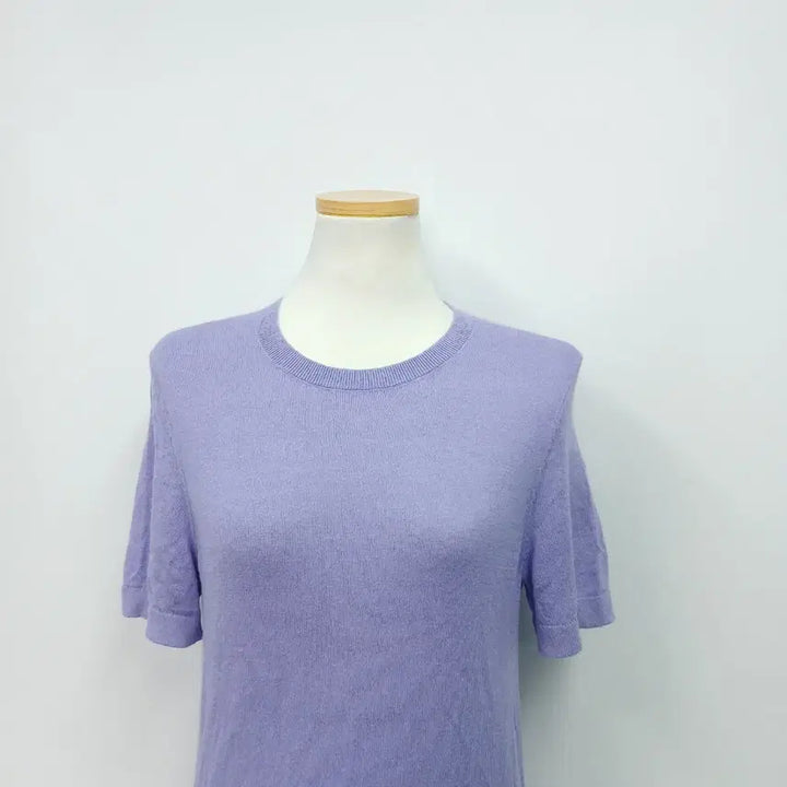 [BUNJANG] Lydia Vine 24SS Cashmere Short Sleeve Knit (Size 55) / 리디아바인 24SS 캐시미어 반팔 니트 55