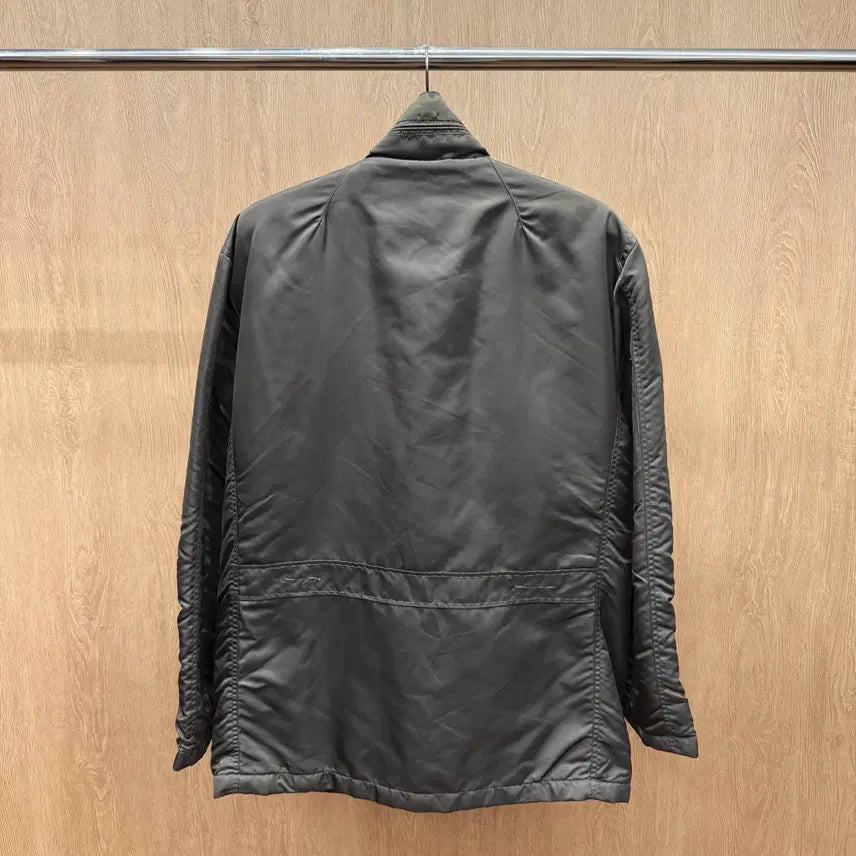 [BUNJANG] Giorgio Armani Jeans Military Pocket Detail Padded Jacket / 아르마니 진스 밀리터리 패딩 자켓 전면 멀티포켓 디테일 카키브라운