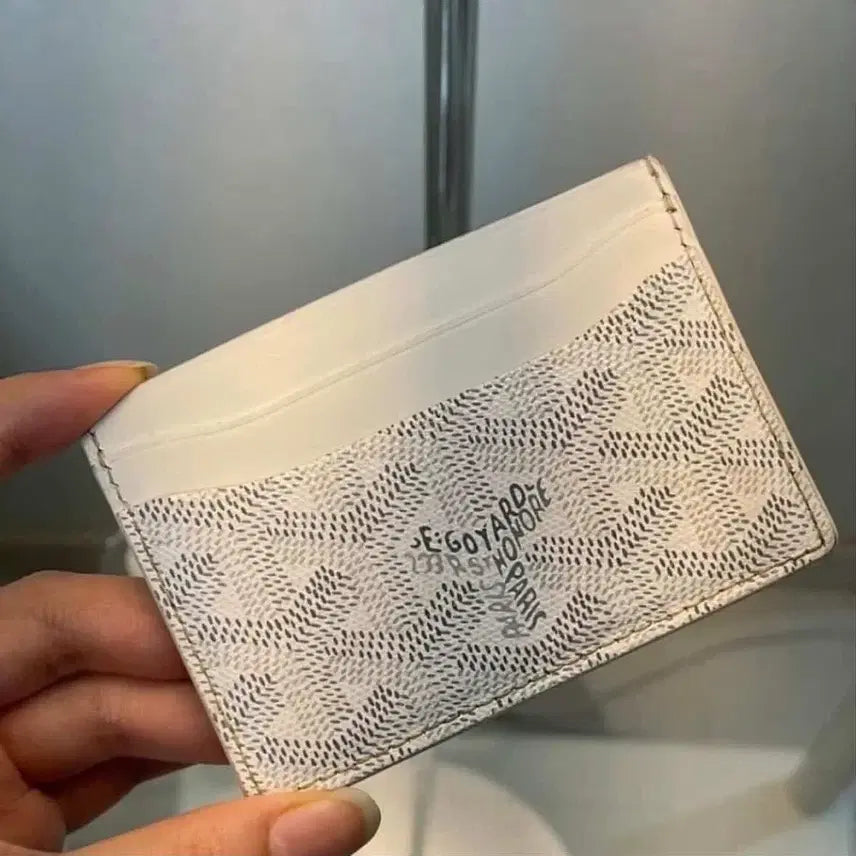 [BUNJANG] Goyard Saint-Pierre Card Holder White / 고야드 생쉴피스 카드지갑 화이트