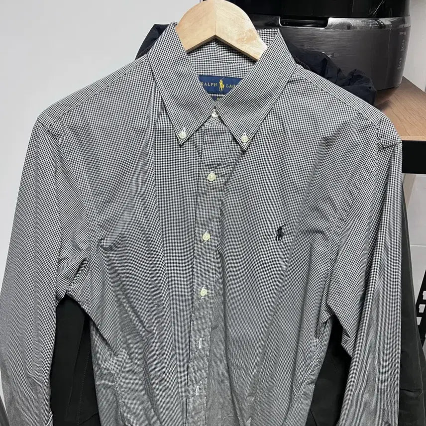 [BUNJANG] Polo Check Shirt / 폴로 깅엄 체크 셔츠 판매