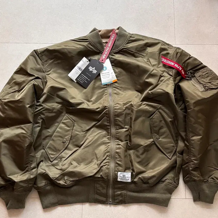 [BUNJANG] Alpha Industries L-2B MOD GEN II Flight Jacket OG-107 Green XL / 알파인더스트리 L-2B 항공점퍼 자켓 OG-107 그린 XL