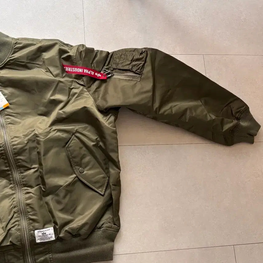 [BUNJANG] Alpha Industries L-2B MOD GEN II Flight Jacket OG-107 Green XL / 알파인더스트리 L-2B 항공점퍼 자켓 OG-107 그린 XL