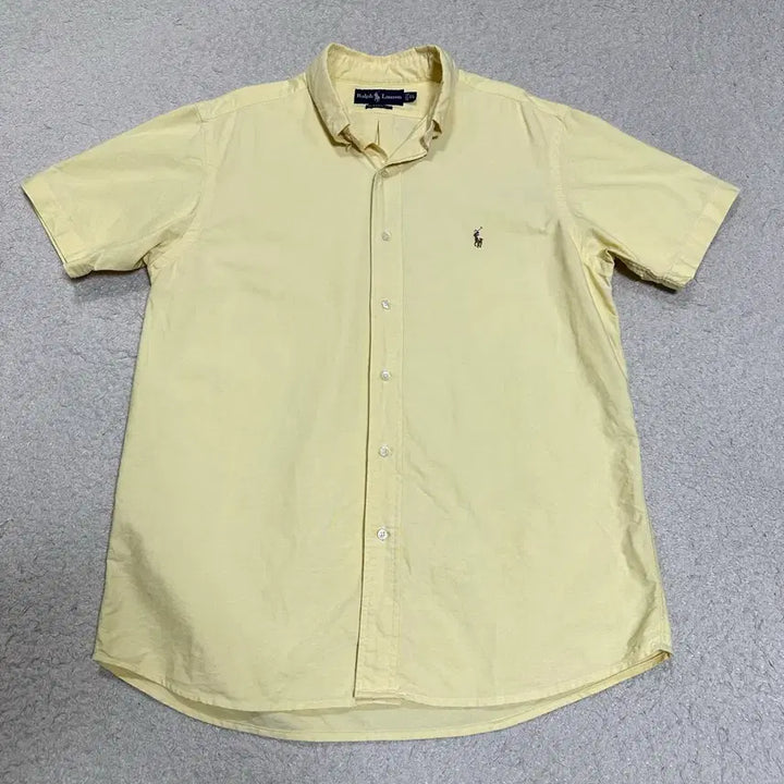 [BUNJANG] Polo Ralph Lauren Short Sleeve Shirt Yellow / 폴로 랄프로렌 반팔 셔츠 옐로우