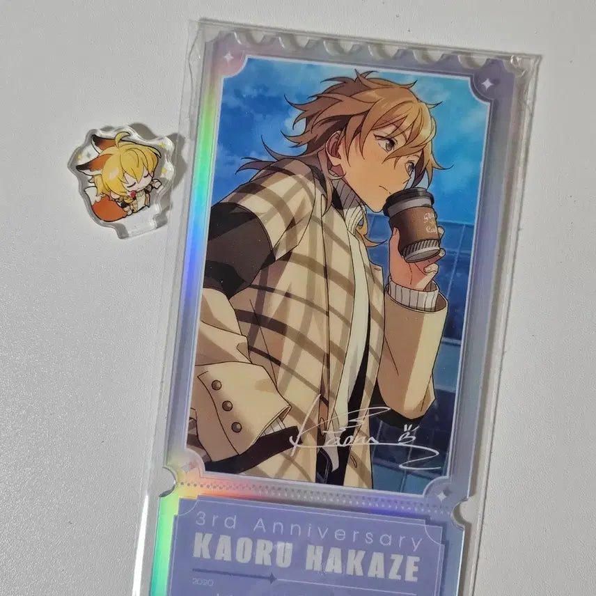 [BUNJANG] Ensemble Stars Kaoru HanStyle Korean Top-Up Acrylic Stand / 앙스타 카오루 한스타 한국 과금 아크릴