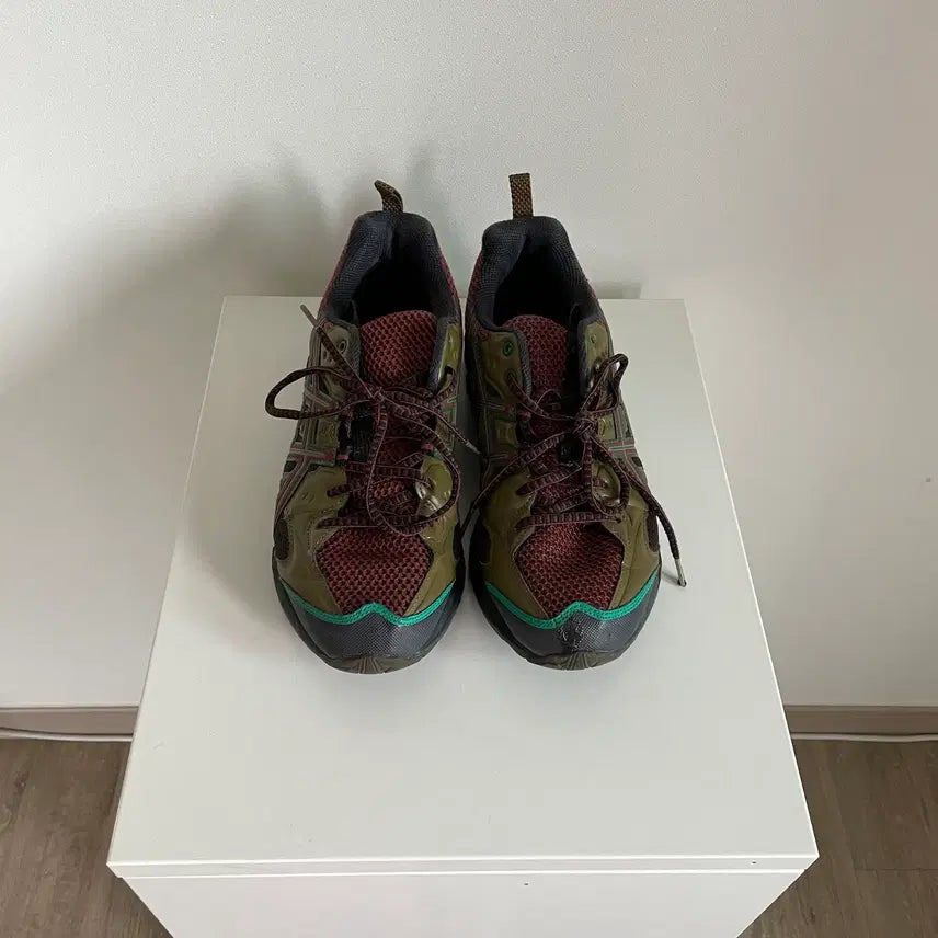 [BUNJANG] ASICS GEL-QUANTUM 360 VII Kiso Pearl Green Sneakers / 아식스 US3-S 젤 퀀텀 360 VII 키소 펄 그린