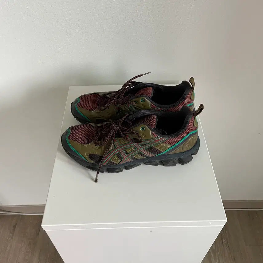 [BUNJANG] ASICS GEL-QUANTUM 360 VII Kiso Pearl Green Sneakers / 아식스 US3-S 젤 퀀텀 360 VII 키소 펄 그린